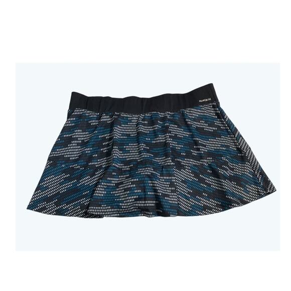 Adidas · Women’s XL · Primeblue Tennis Skort · Blue/Black Elastic Waist - Picture 3 of 10